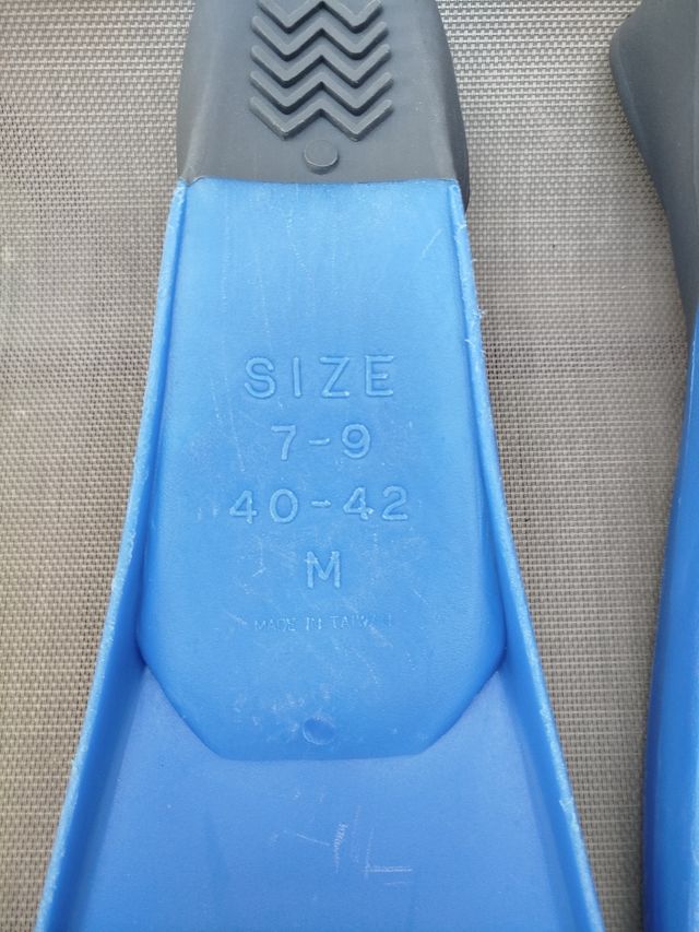 Aletas natación talla M