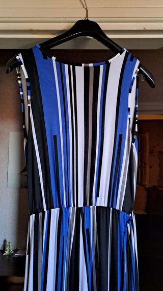 Tuta jumpsuit a righe