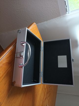 Maletín maquillaje aluminio