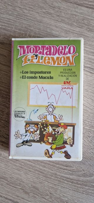 Pelicula VHS Mortadelo & Filemón: