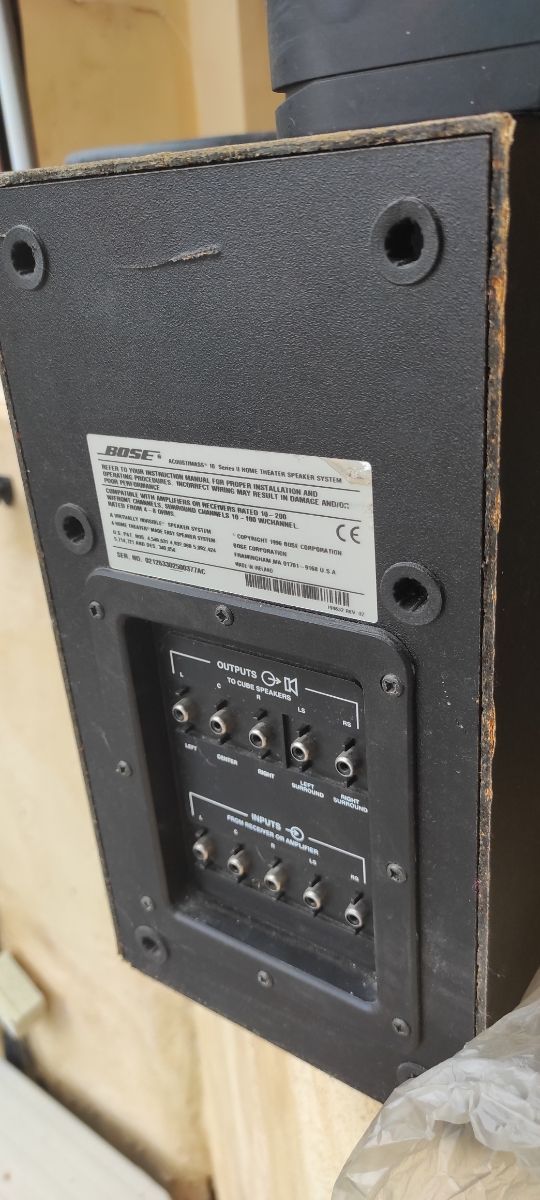 Home Cinema Bose - Sistema de sonido