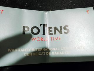 Reloj PoTens - Dos esferas