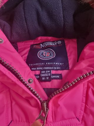 Cazadora Geographical Norway rosa - Talla L