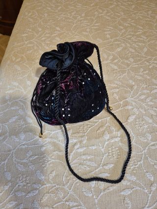 Bolso fiesta terciopelo