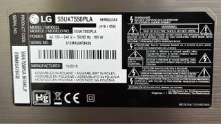 Cable Flex LG 55UK7550PLA Wifi EAD63986801