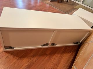 3 módulos BESTA Ikea blancos