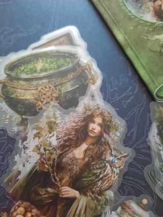 Pack 40 Autocolantes Grimoire - Magia