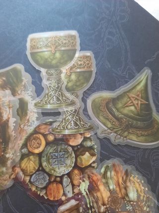 Pack 40 Autocolantes Grimoire - Magia