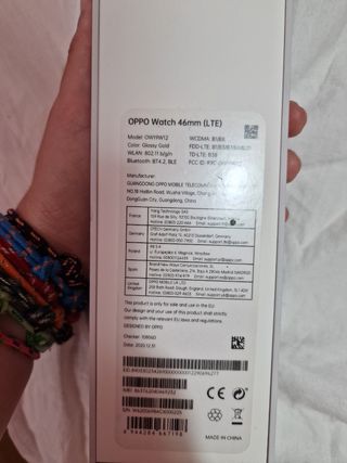 Reloj OPPO Watch 46mm LTE - Glossy gold
