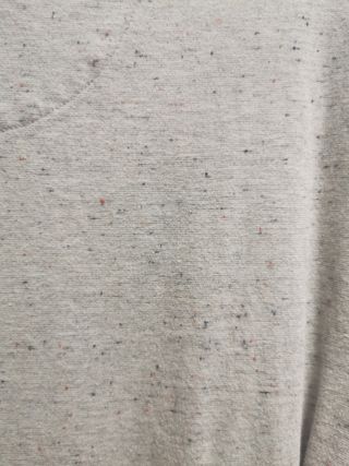 Camiseta Zara Man M Gris Jaspeado