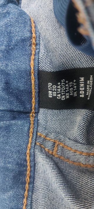 2 pantalones cortos vaqueros
