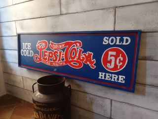 Cartel Pepsi-Cola Vintage