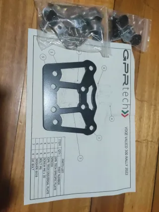 Top Case Moto GPR 26L Aluminio