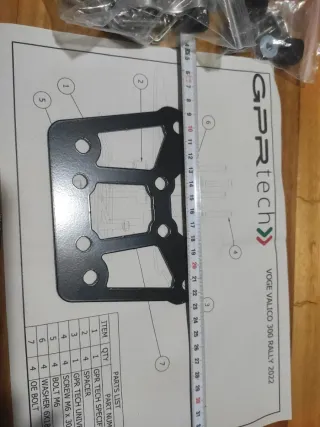 Top Case Moto GPR 26L Aluminio