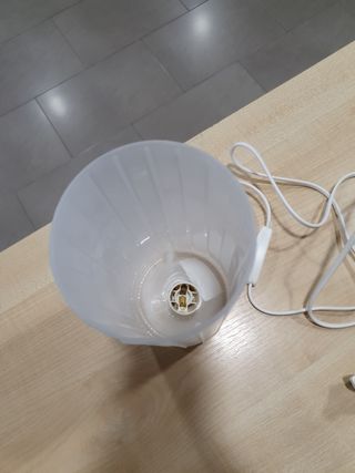 Lámpara mesa blanco - Moderna