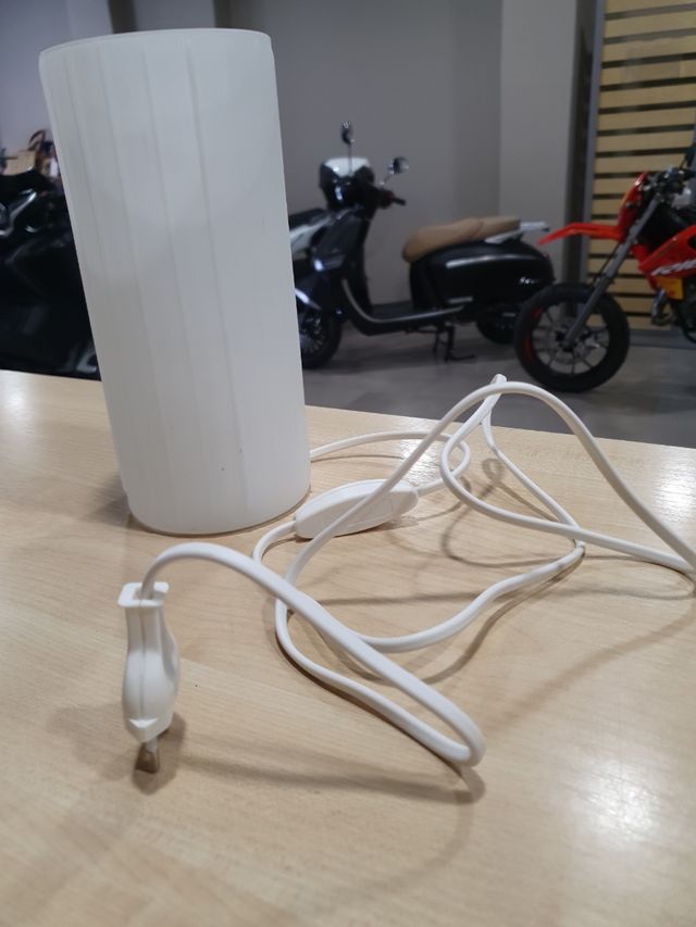 Lámpara mesa blanco - Moderna