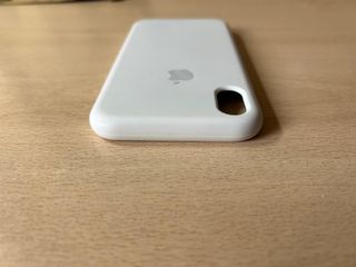 Funda blanca de silicona para Apple iPhone XR