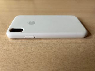 Funda blanca de silicona para Apple iPhone XR