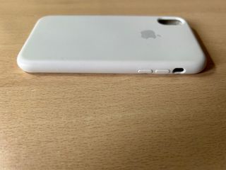 Funda blanca de silicona para Apple iPhone XR
