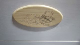 Cuna y cajonera-cómoda con bañera Prenatal Melody