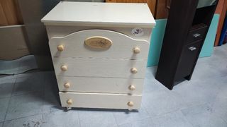 Cuna y cajonera-cómoda con bañera Prenatal Melody