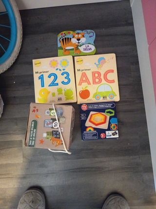 Libros y juegos educativos niños