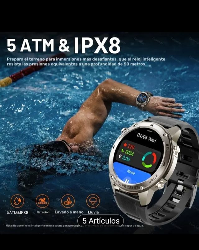 Smartwatch Fanwear DM55 - GPS, 5 ATM