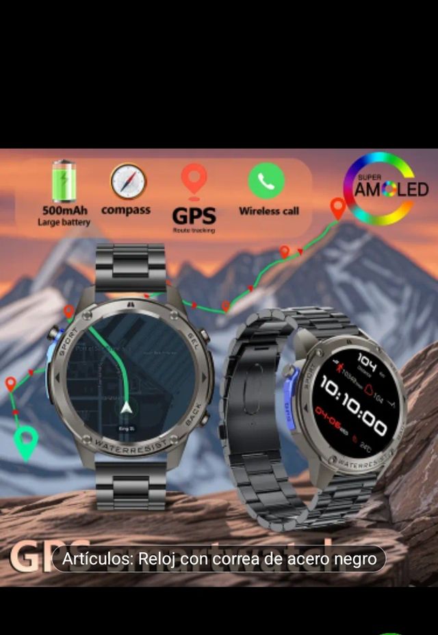 Smartwatch Fanwear DM55 - GPS, 5 ATM