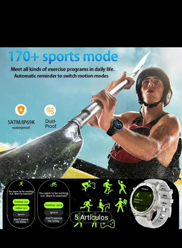 Smartwatch Fanwear DM55 - GPS, 5 ATM