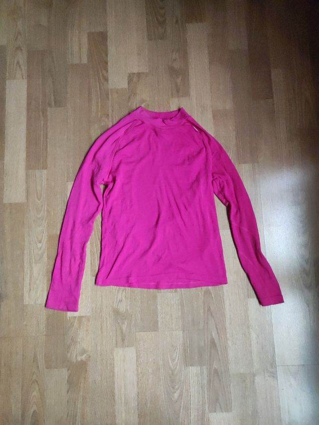 Camiseta térmica niña rosa fucsia - 14 años