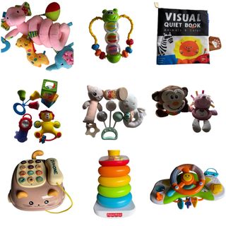 Juguetes sensoriales e interactivos bebé