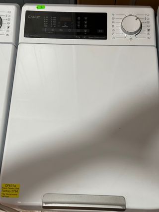 Lavadora Candy TCA474TM5S ProWash de carga superio