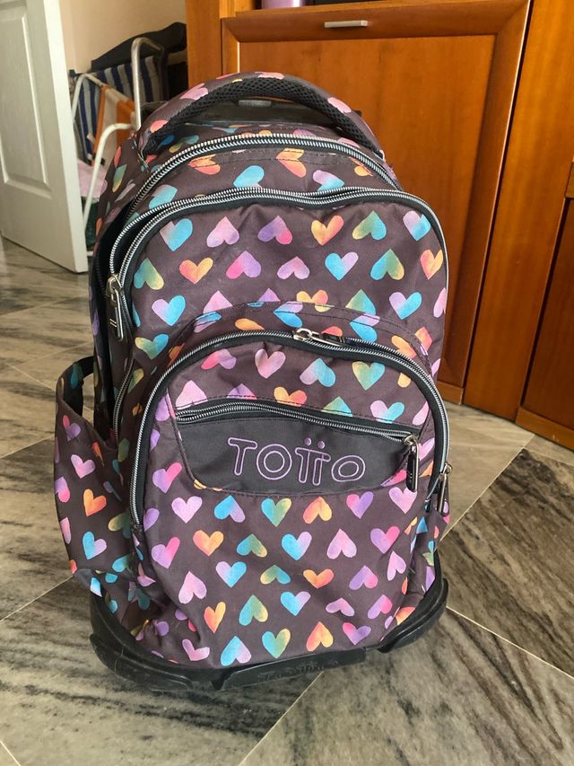 Mochila escolar TOTTO con ruedas