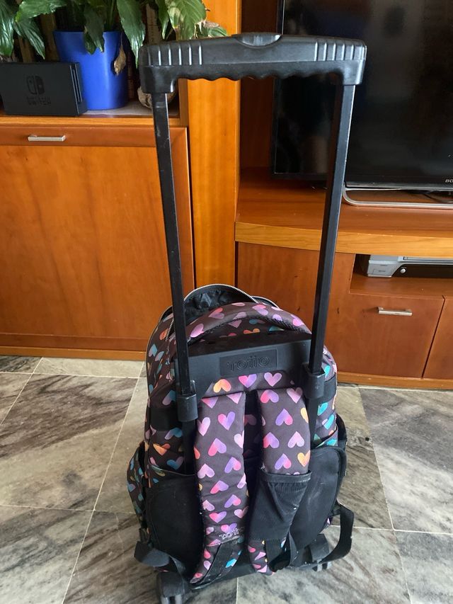 Mochila escolar TOTTO con ruedas