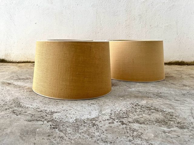 Schermi per lampada da soffitto in juta XL