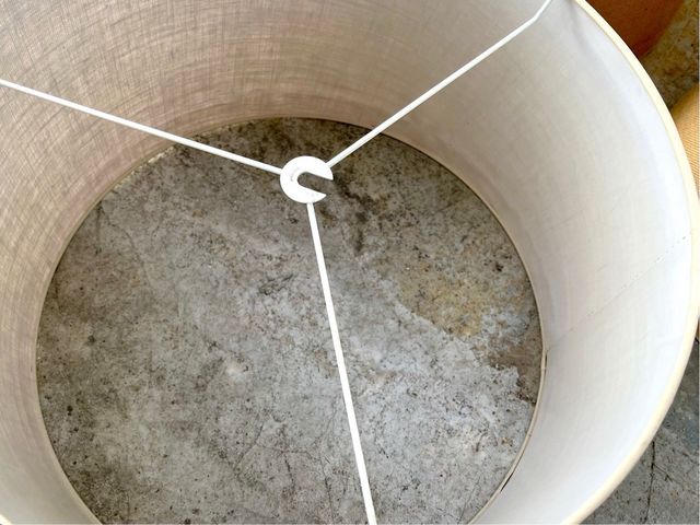 Schermi per lampada da soffitto in juta XL