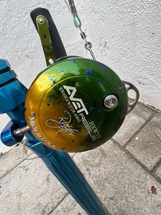 Caña Sunrise Top Shot X + Carrete Avet