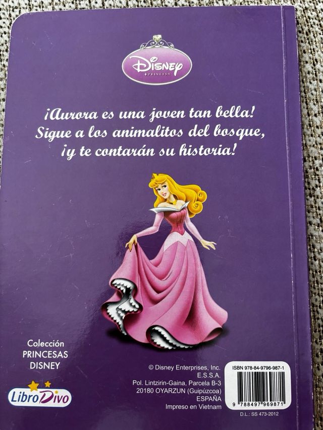Princesas Disney: Blancanieves, Aurora, Cenicienta