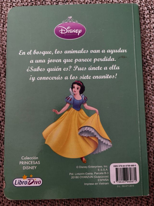 Princesas Disney: Blancanieves, Aurora, Cenicienta