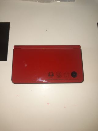 Nintendo DS XL Roja - Super Mario 25 aniversario
