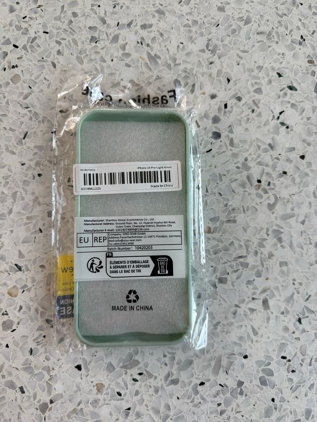 Custodia iPhone 16 Pro - Verde menta