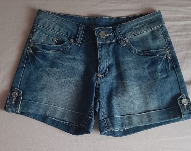 Shorts vaqueros azules