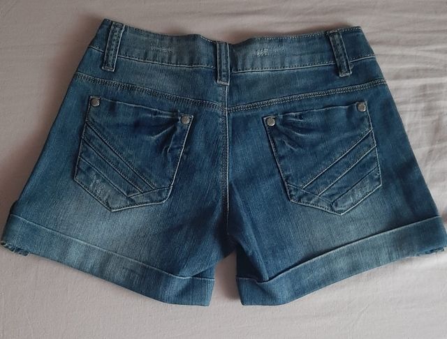 Shorts vaqueros azules