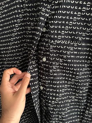 Camisa Adolfo Domínguez M negra