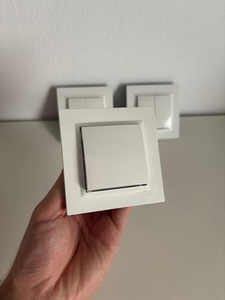 INTERRUPTORES SIMON BLANCOS x3