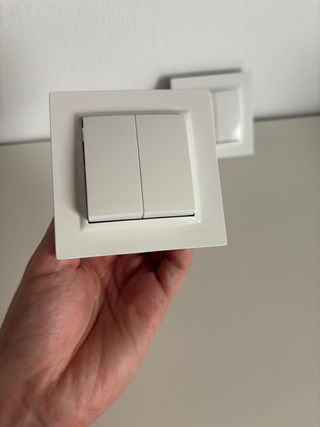 INTERRUPTORES SIMON BLANCOS x3