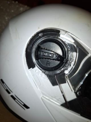 Casco moto LS2 blanco