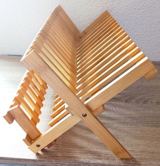 Escurridor platos de madera