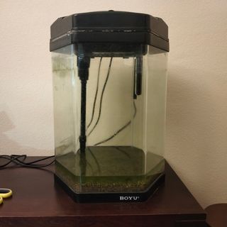 Acuario BOYU 30L con filtro y luz