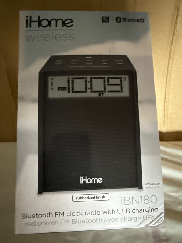 Radio Reloj iHome Bluetooth